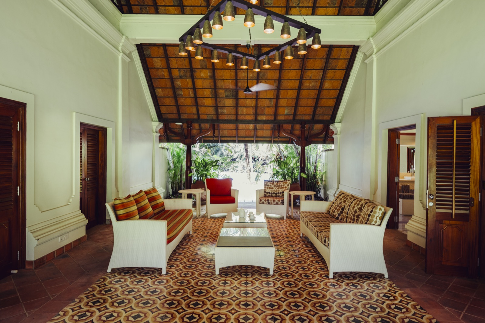 The living pavilion, an open space for gatherings